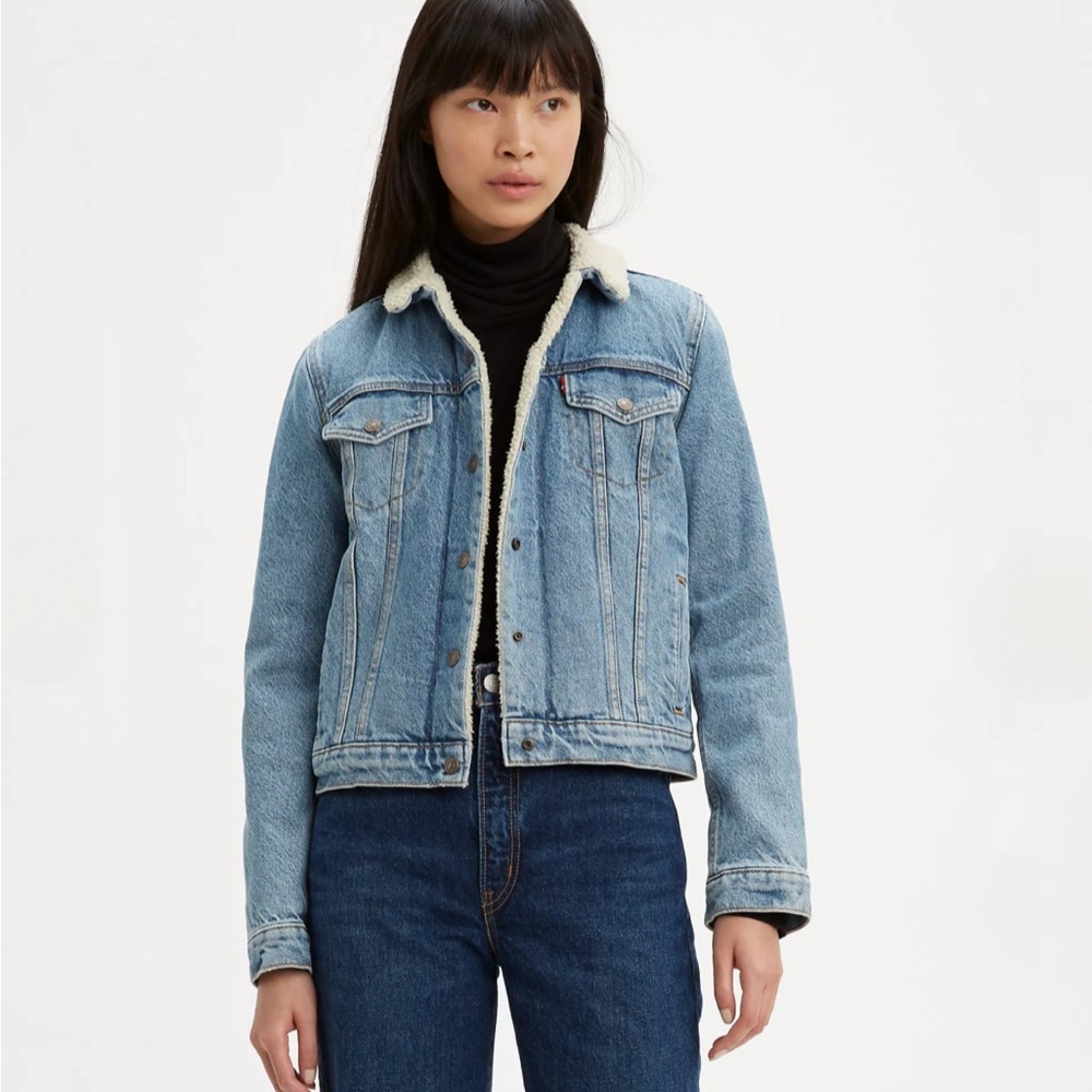 Levi's Blue Slim Fit Jean Jacket